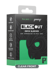 Blackout Deck Sleeves - Standard Size - Jade