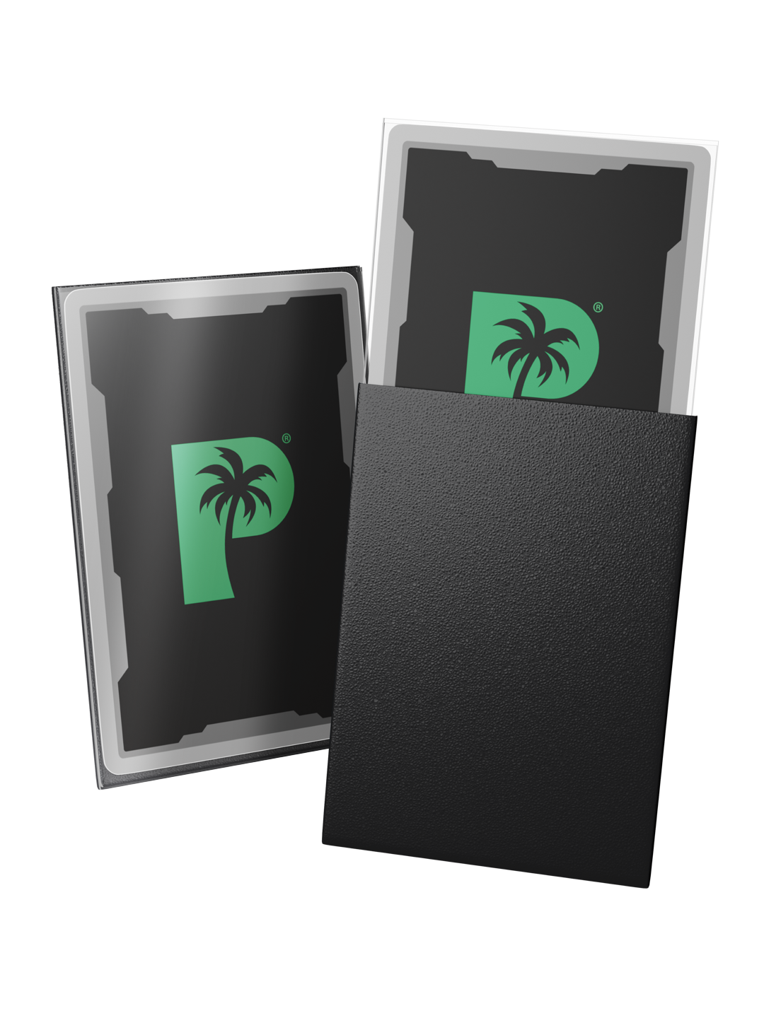 Blackout Deck Sleeves - Japanese Mini Size - Black - Matte