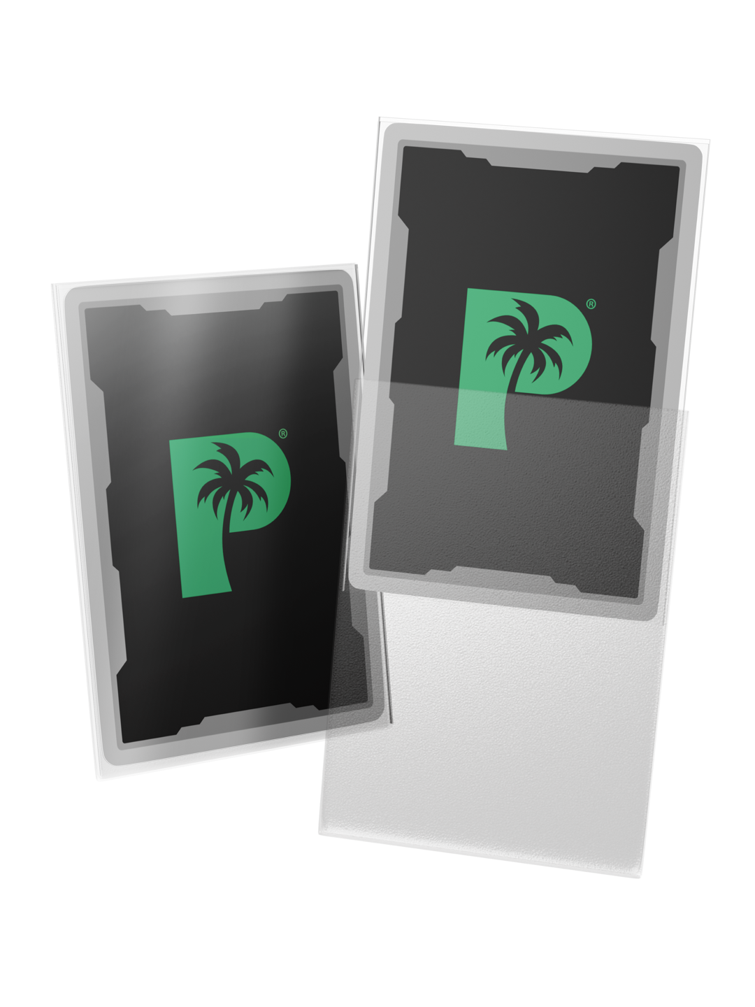 Blackout Deck Sleeves - Japanese Mini Size - Clear - Matte