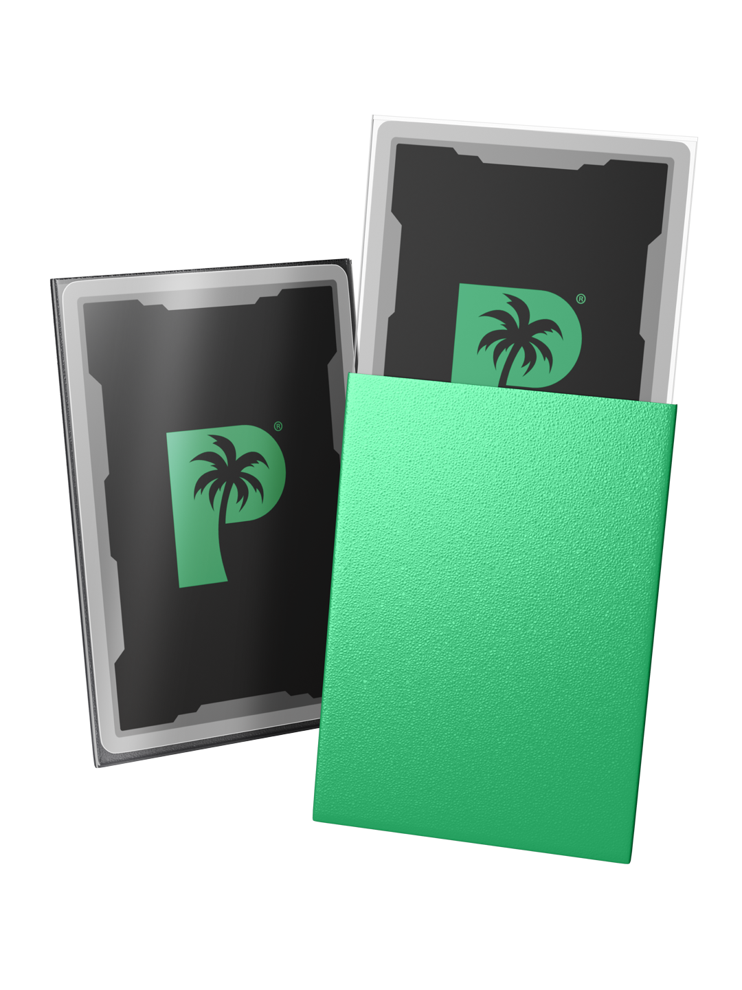 Blackout Deck Sleeves - Japanese Mini Size - Jade - Matte