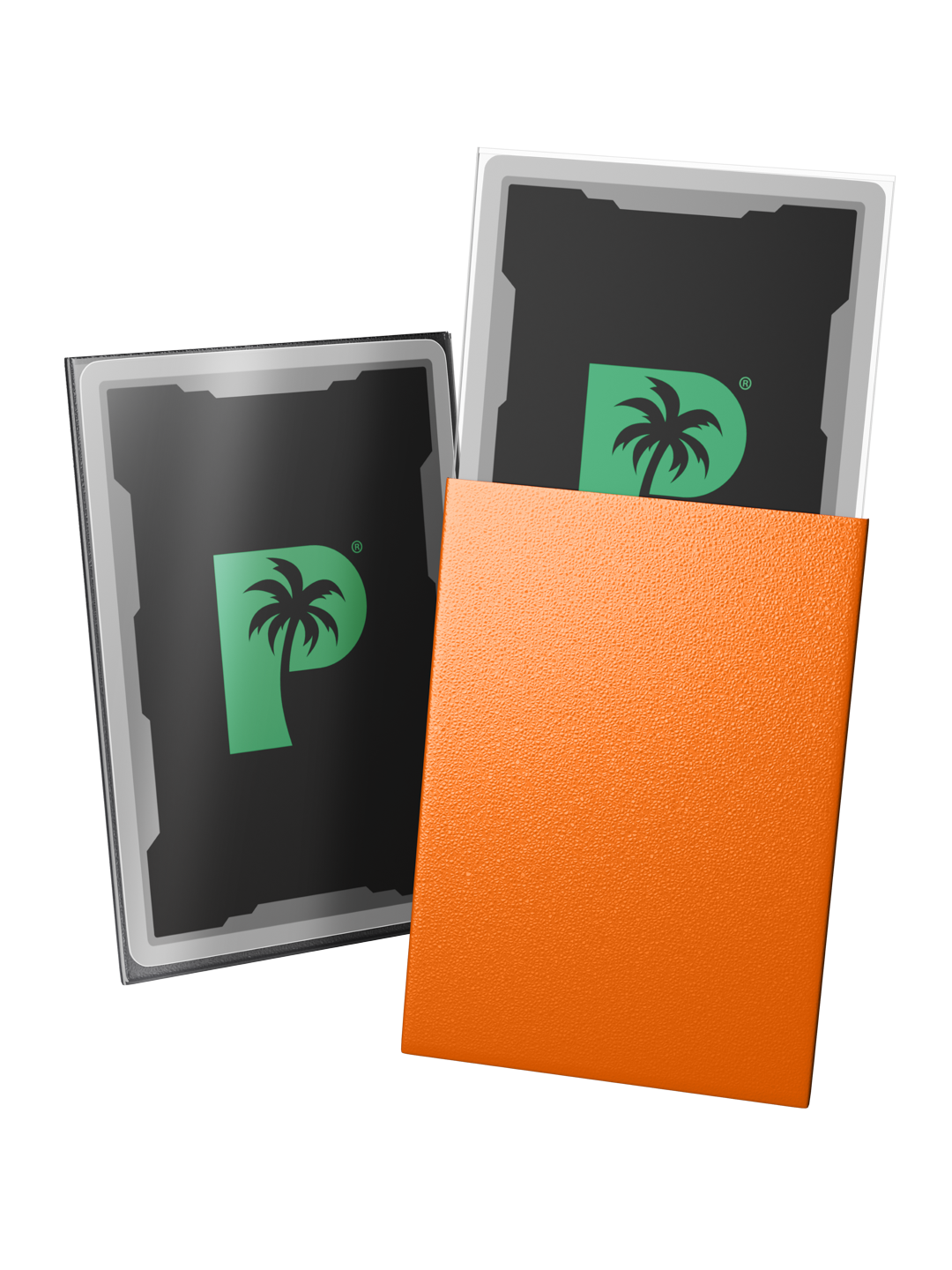 Blackout Deck Sleeves - Japanese Mini Size - Orange - Matte