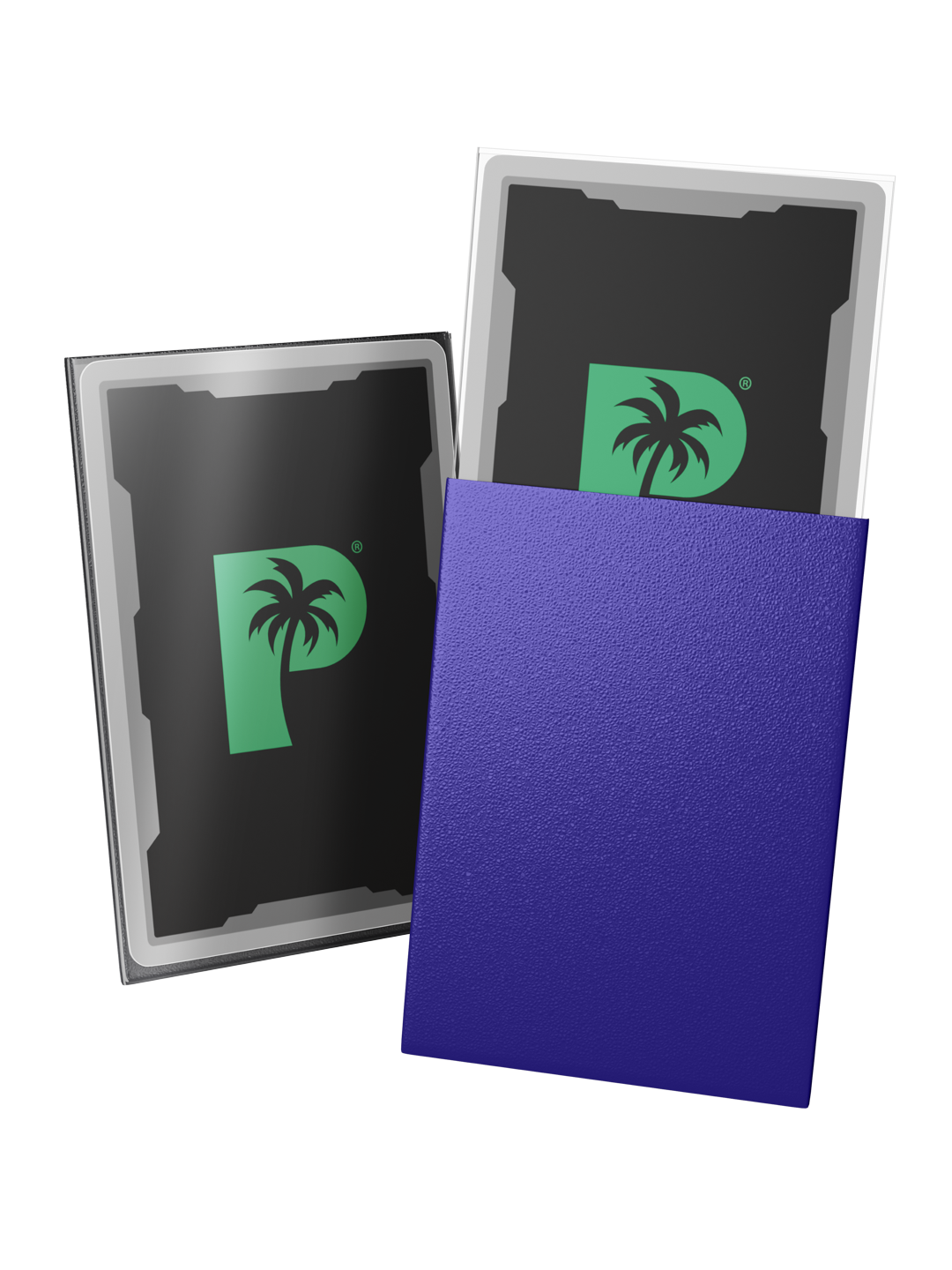 Blackout Deck Sleeves - Japanese Mini Size - Purple - Matte