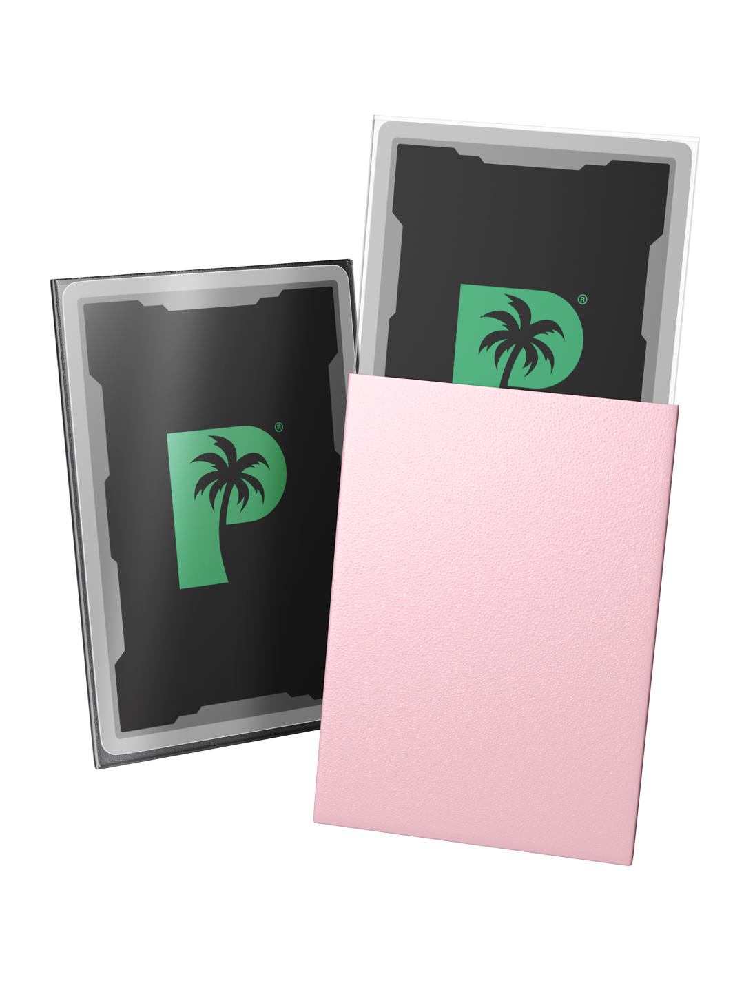 Blackout Deck Sleeves - Japanese Mini Size - Rose - Matte