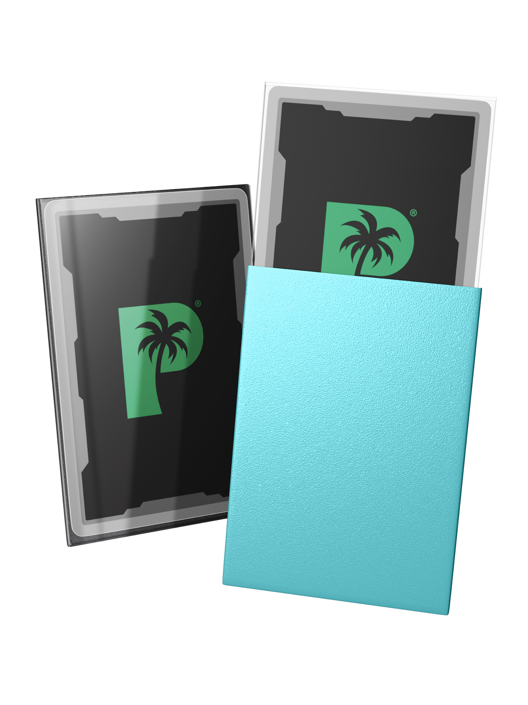 Blackout Deck Sleeves - Japanese Mini Size - Turquoise