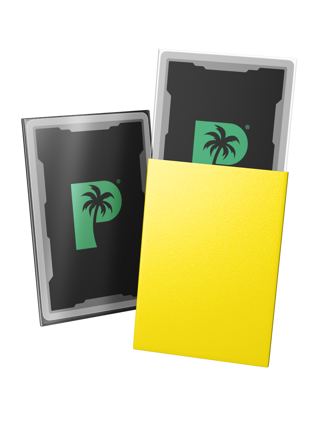 Blackout Deck Sleeves - Japanese Mini Size - Yellow - Matte