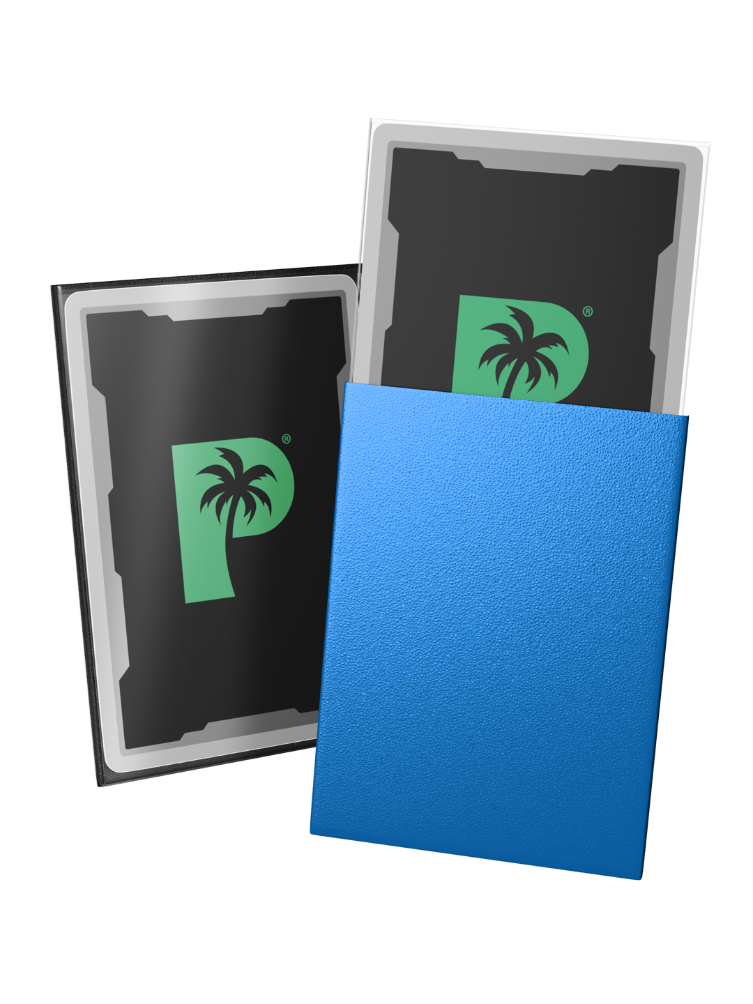 Blackout Deck Sleeves - Standard Size - Blue - Matte