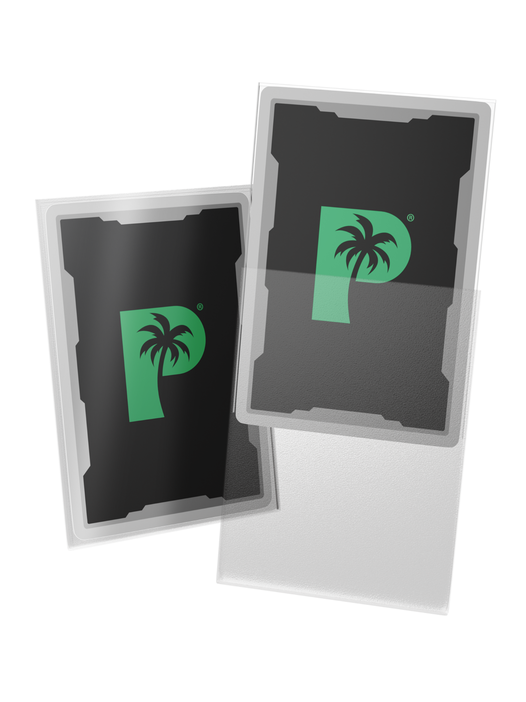 Blackout Deck Sleeves - Standard Size - Clear - Matte