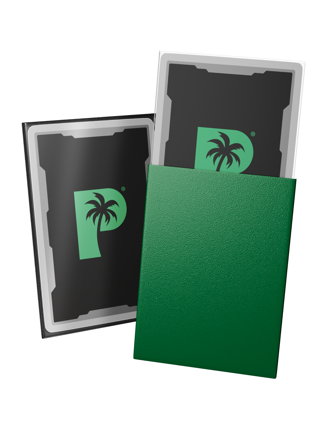 Blackout Deck Sleeves - Standard Size - Green - Matte
