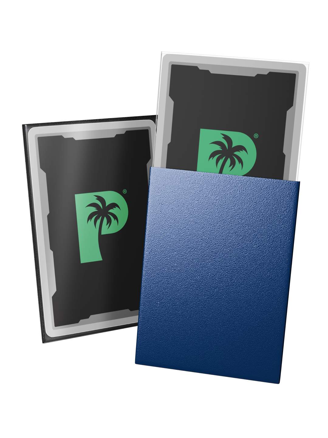 Blackout Deck Sleeves - Standard Size - Navy - Matte
