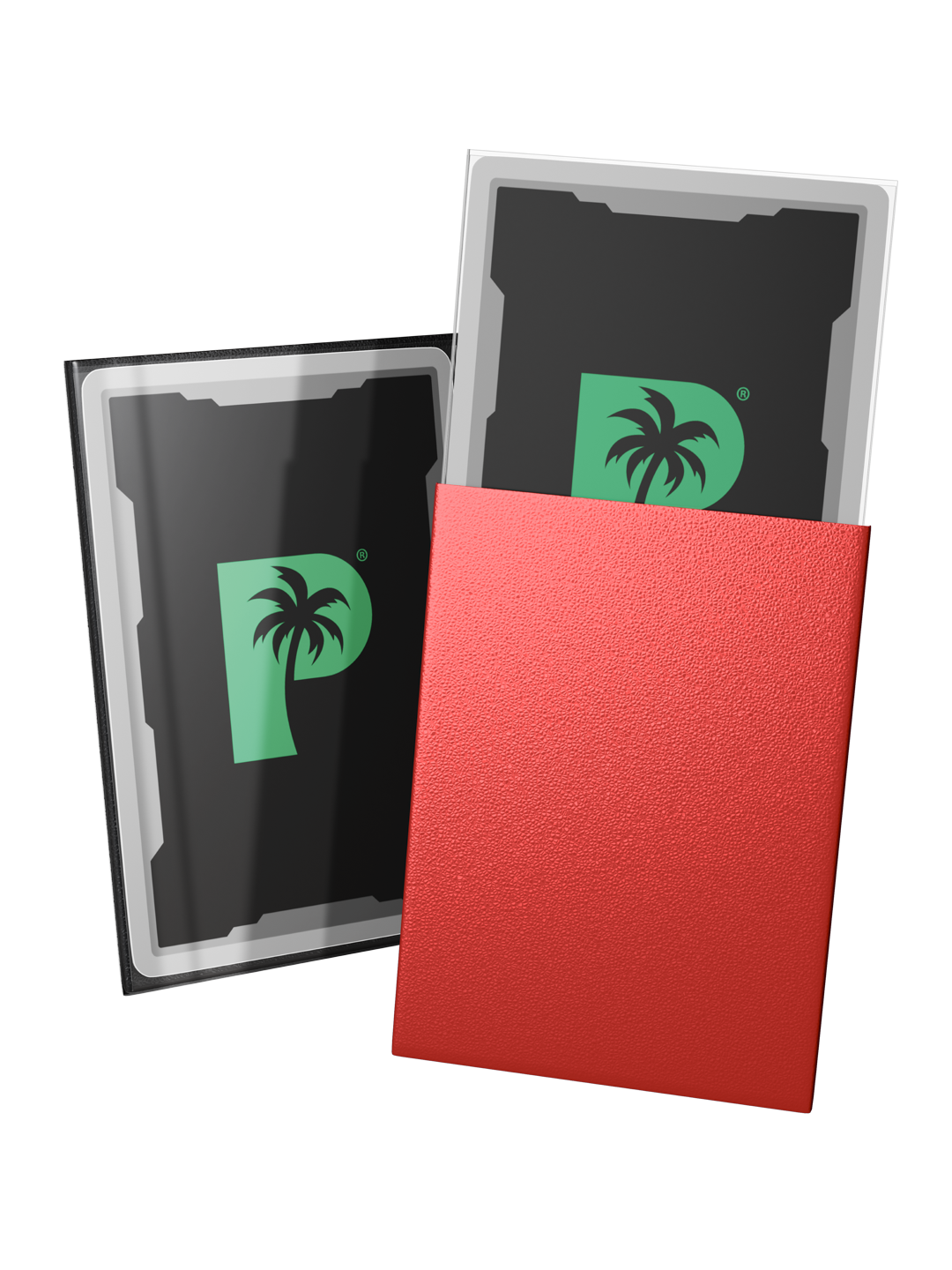 Blackout Deck Sleeves - Standard Size - Red