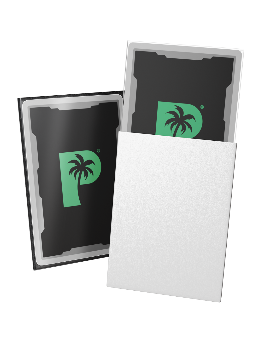 Blackout Deck Sleeves - Standard Size - White - Matte