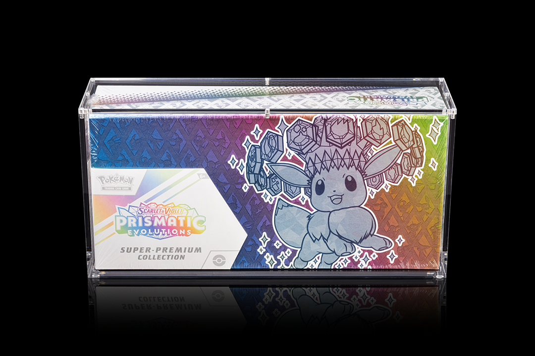 Prismatic Evolutions Super-Premium Collection Acrylic Case