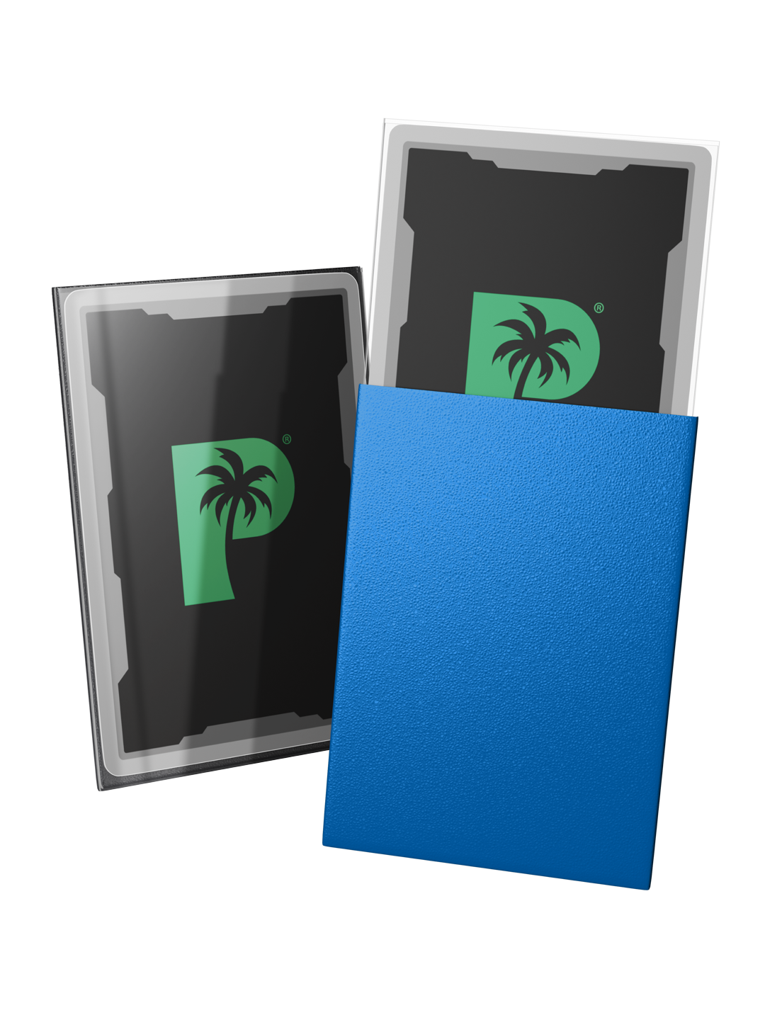 Blackout Deck Sleeves - Japanese Mini Size - Blue