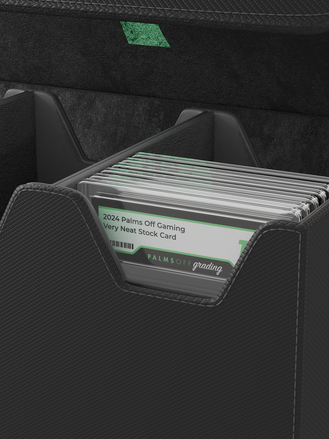 Collector's Series Graded Card Storage Case - Large - Black