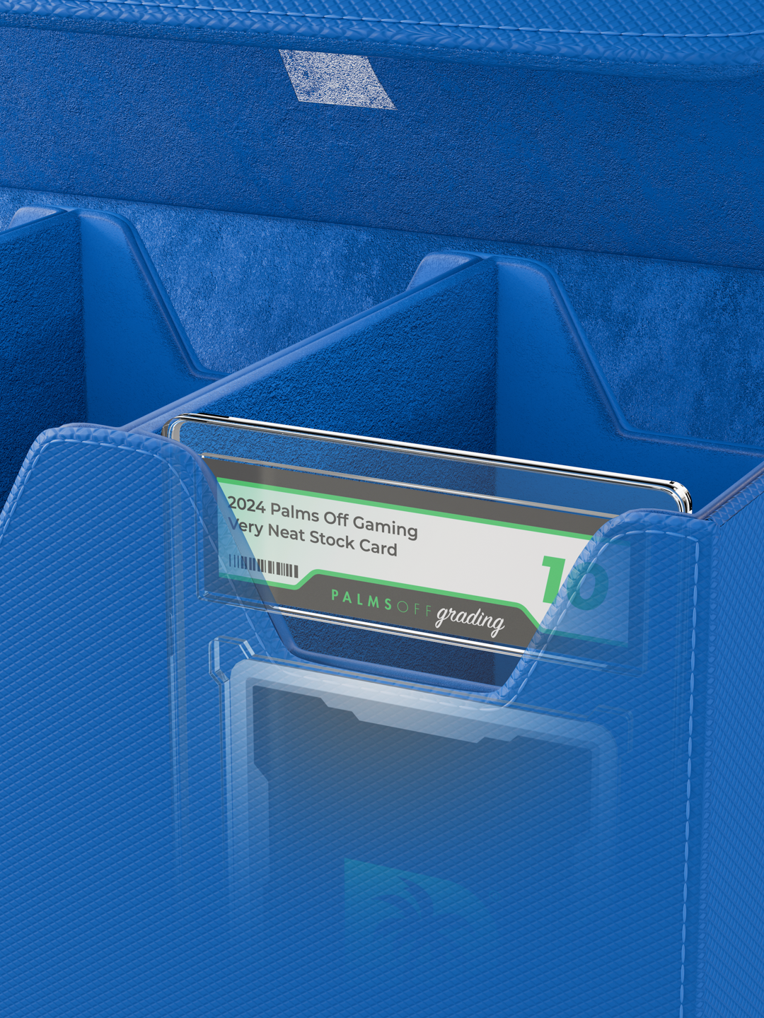 Collector's Series Graded Card Storage Case - Large - Blue