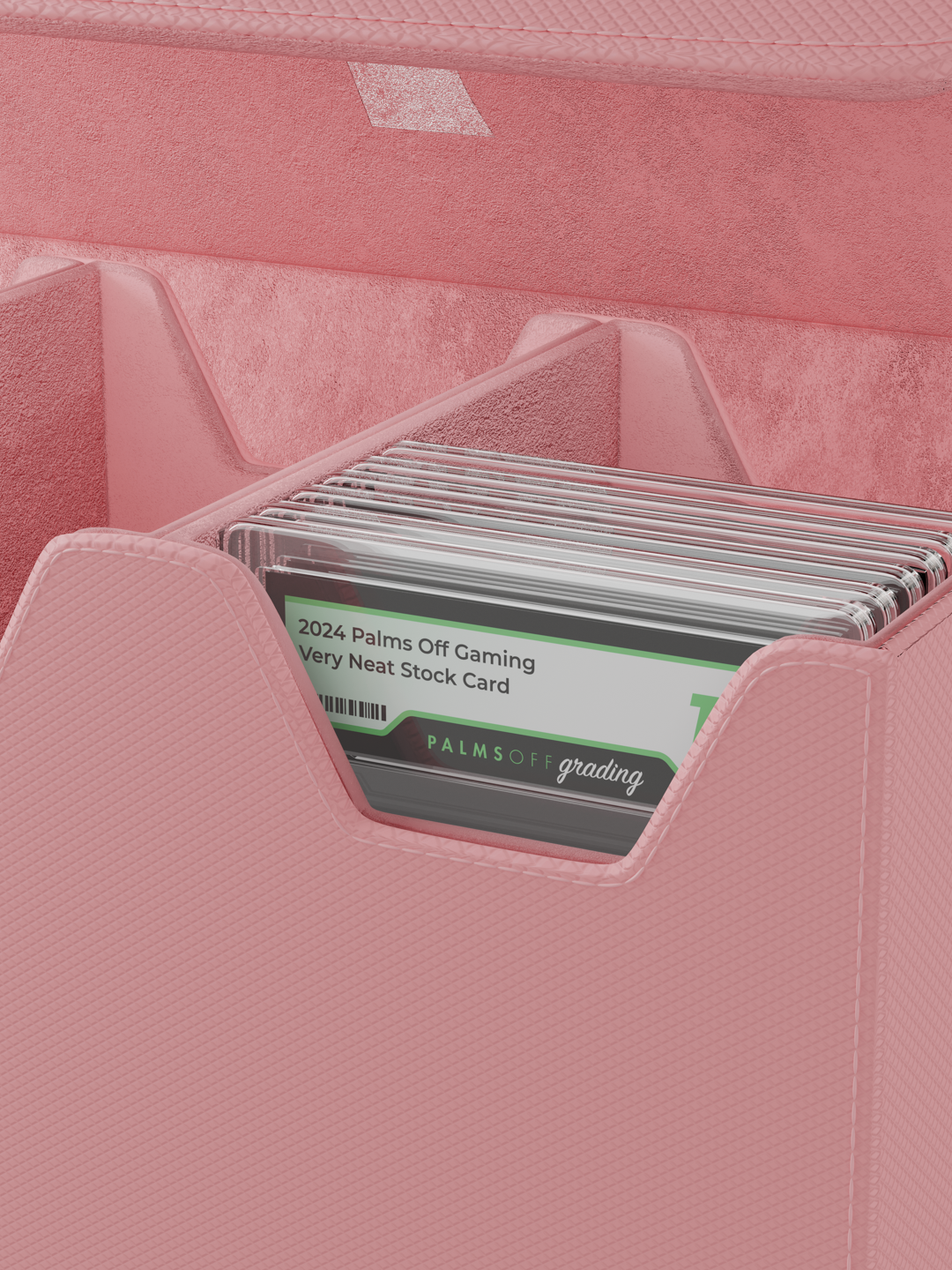 Collector's Series Graded Card Storage Case - Large - Pink