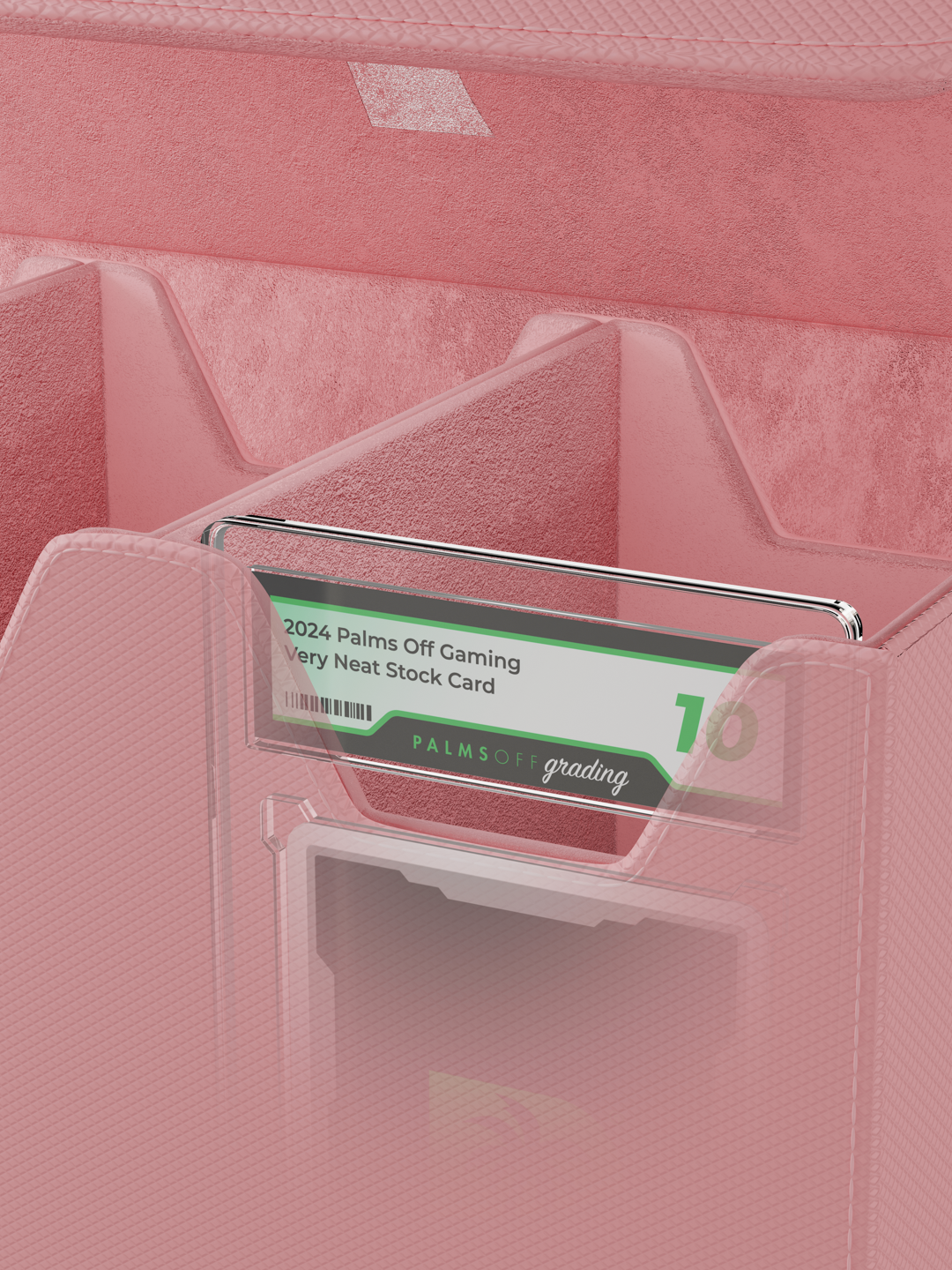 Collector's Series Graded Card Storage Case - Large - Pink