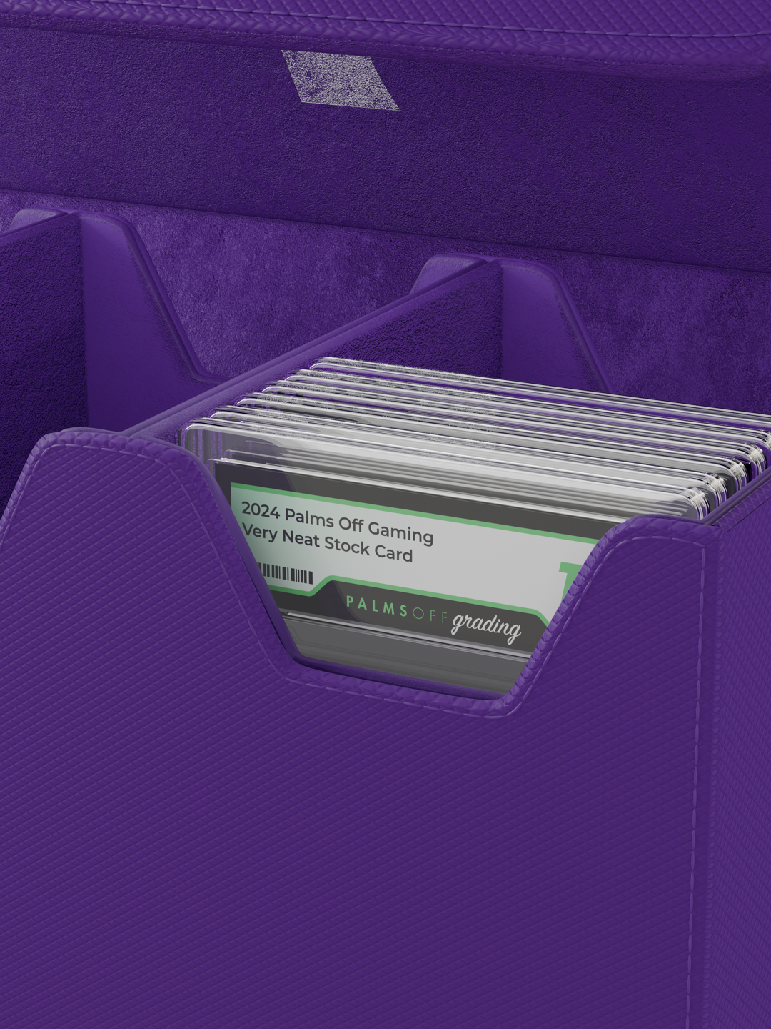 Collector's Series Graded Card Storage Case - Large - Purple