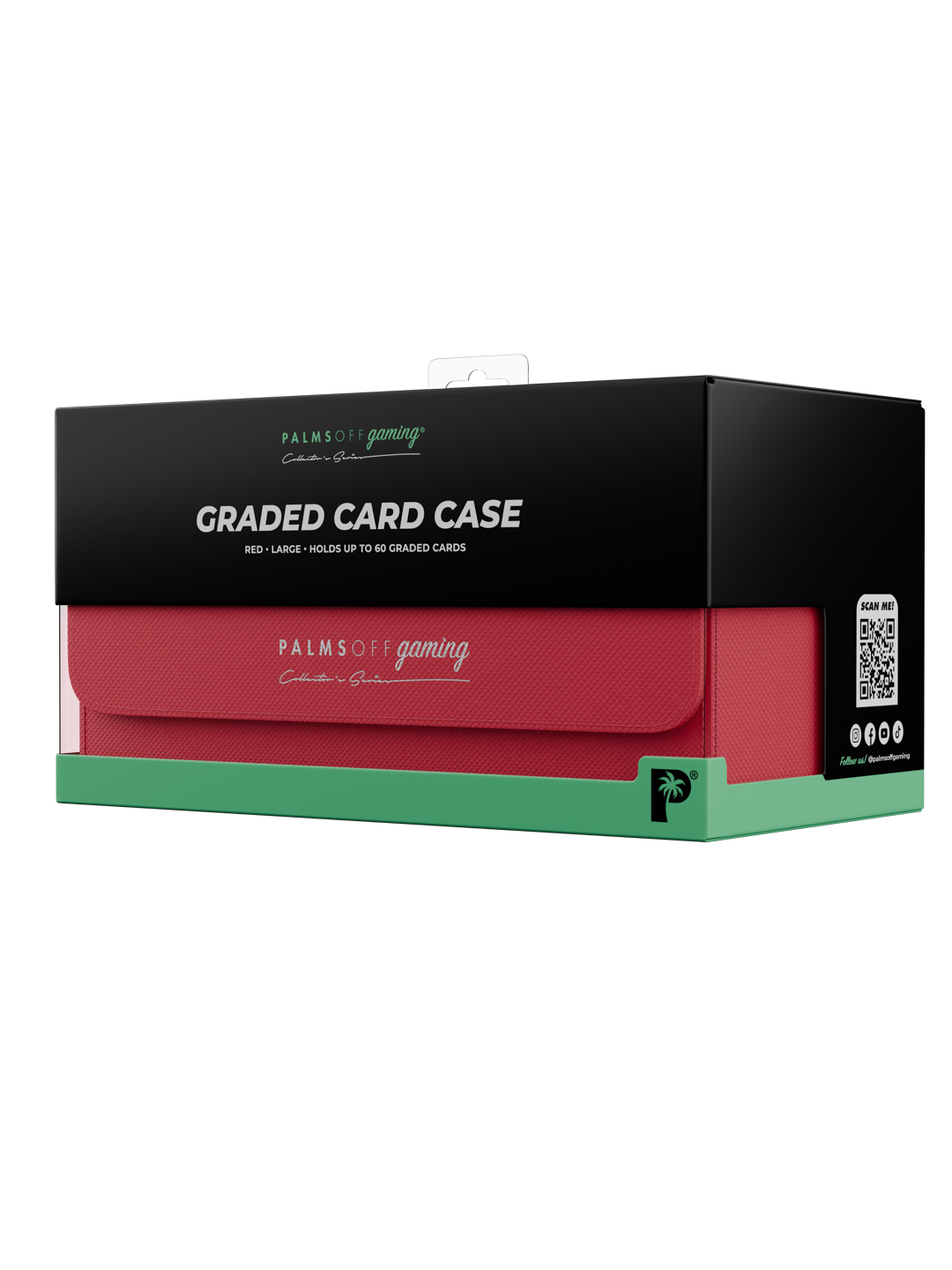 Collector's Series Graded Card Storage Case - Large - Red