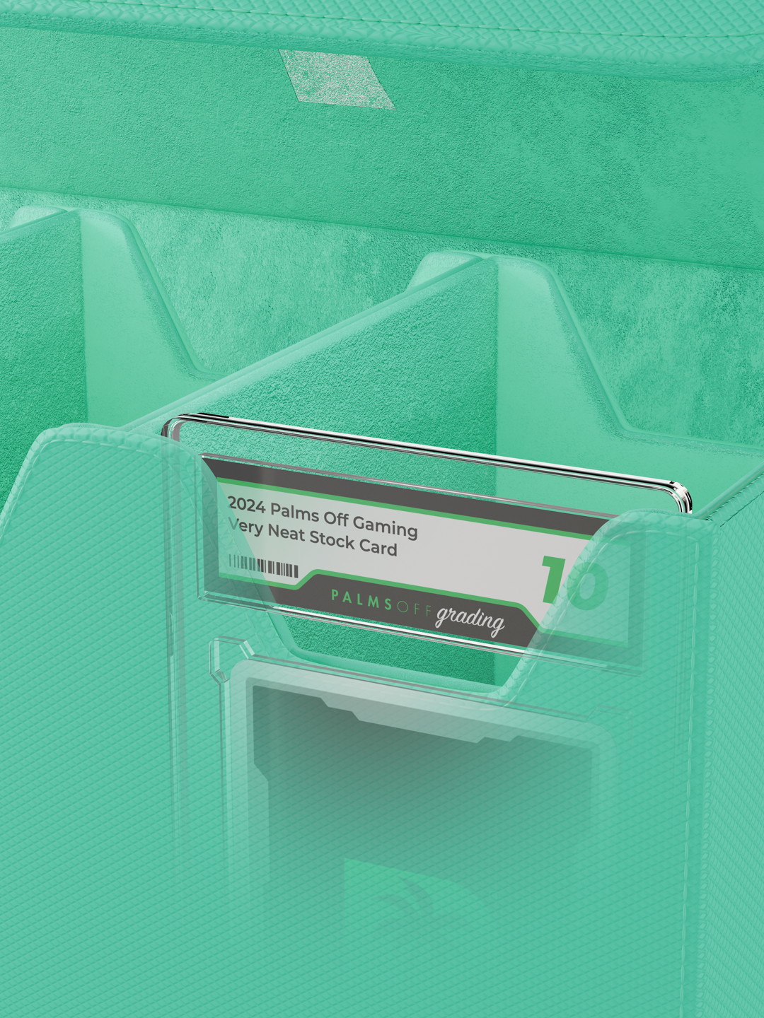 Collector's Series Graded Card Storage Case - Large - Turquoise