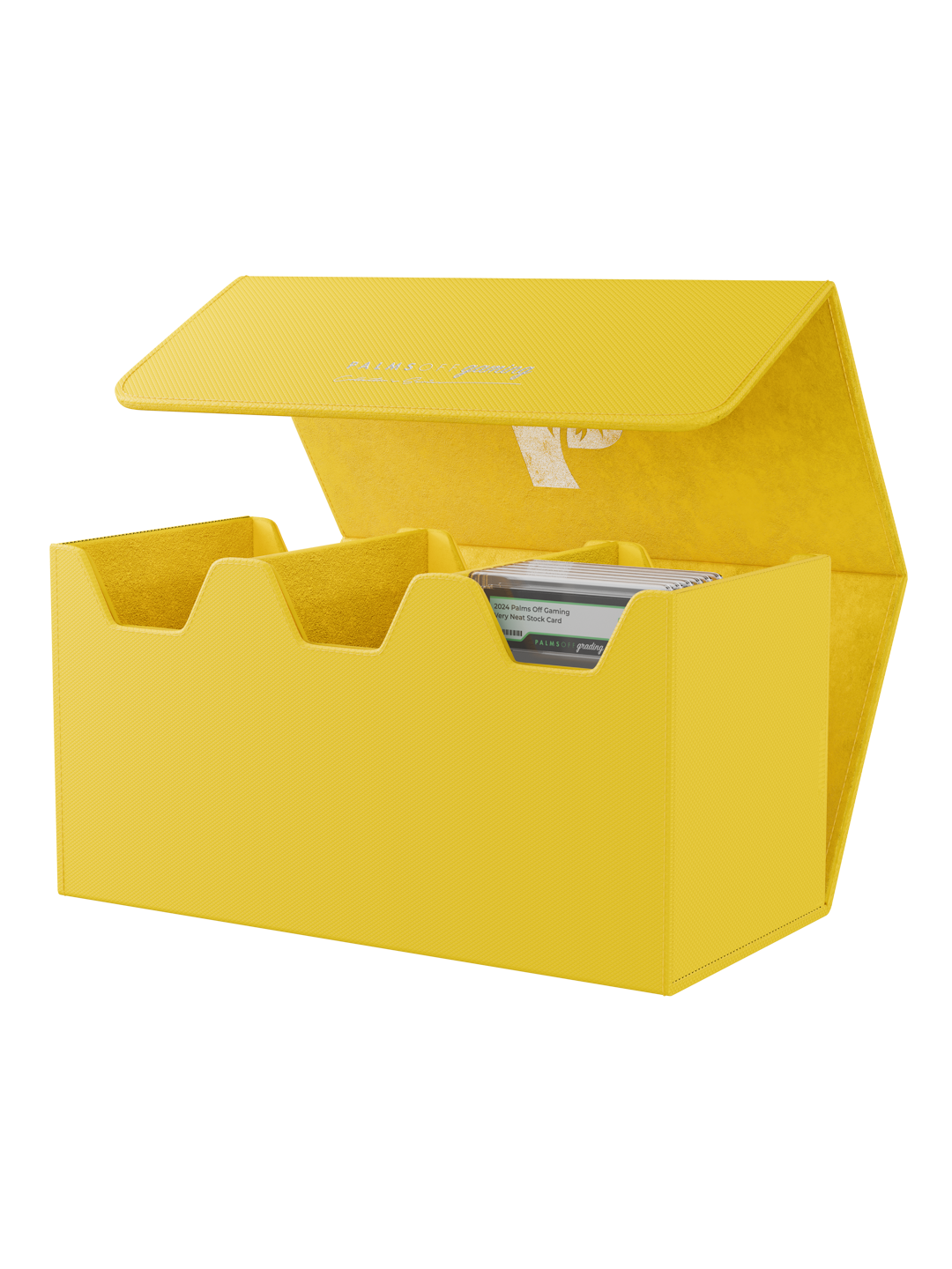 Collector's Series Graded Card Storage Case - Large - Yellow