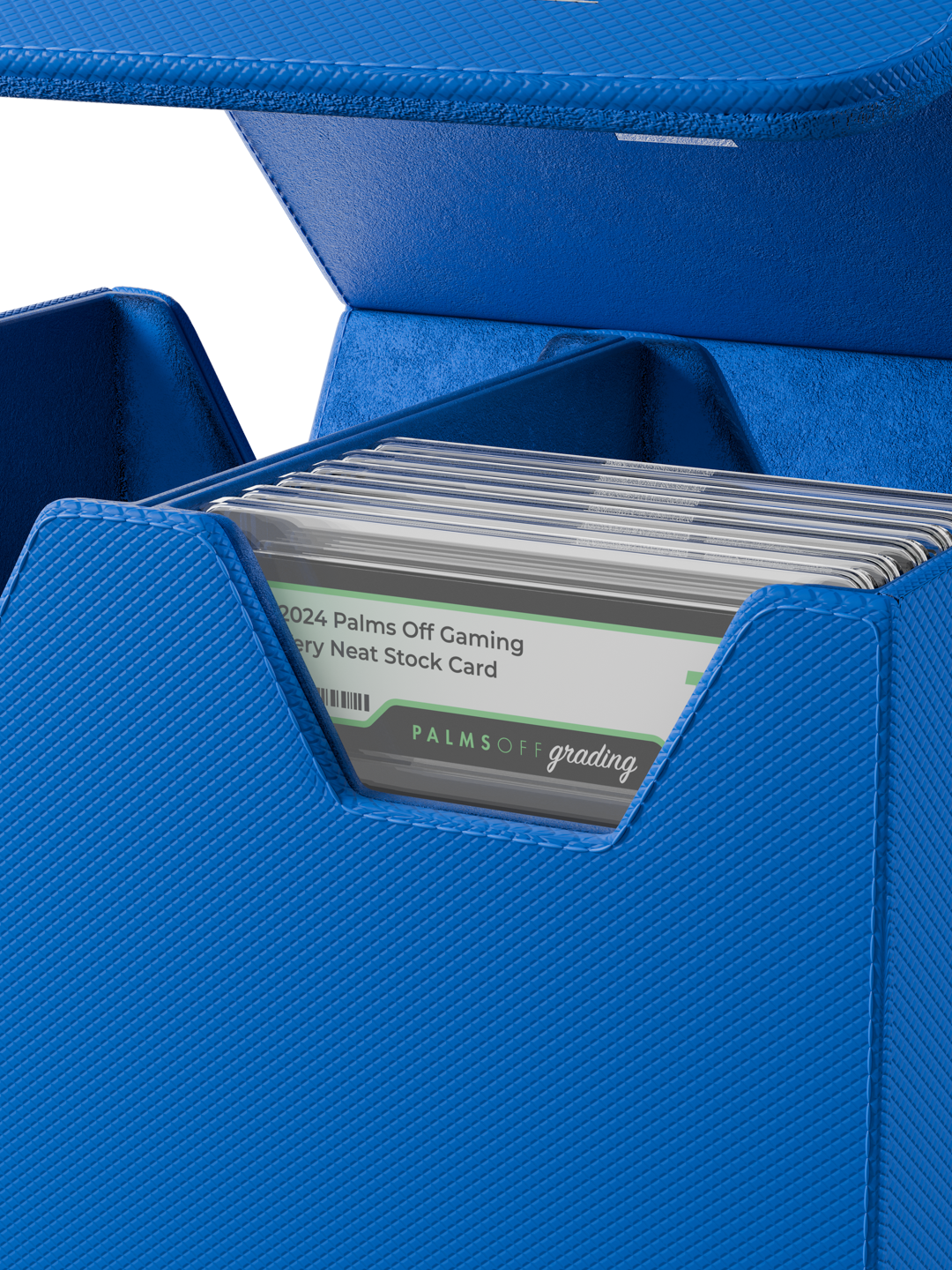 Collector's Series Graded Card Storage Case - Medium - Blue
