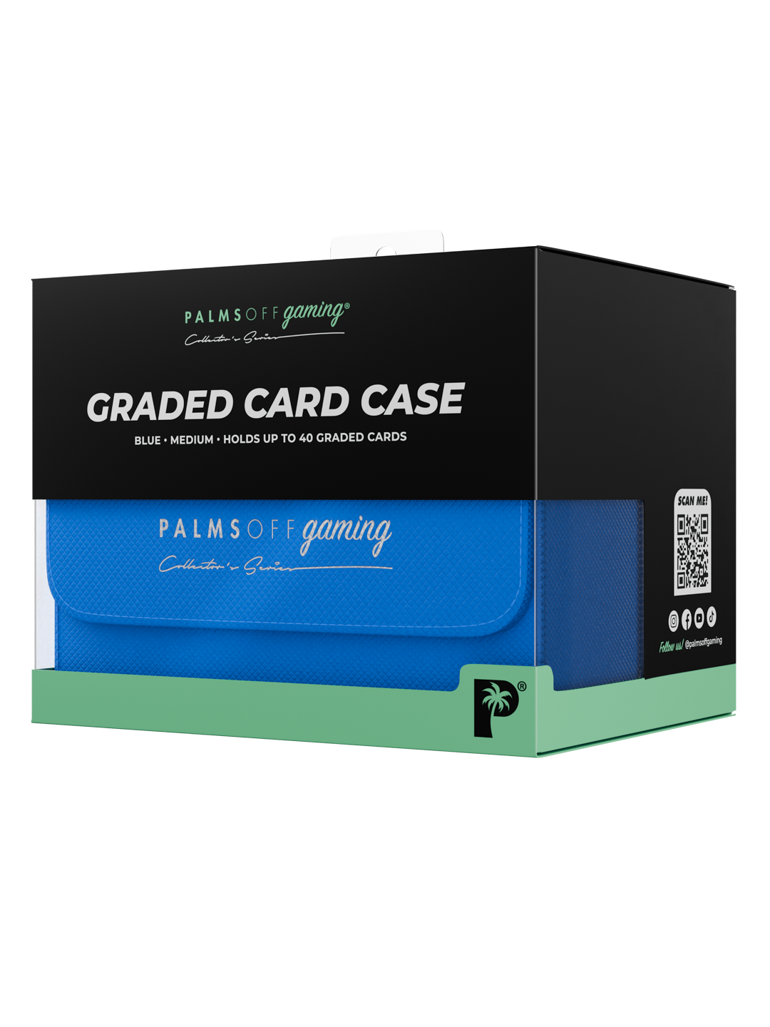 Collector's Series Graded Card Storage Case - Medium - Blue