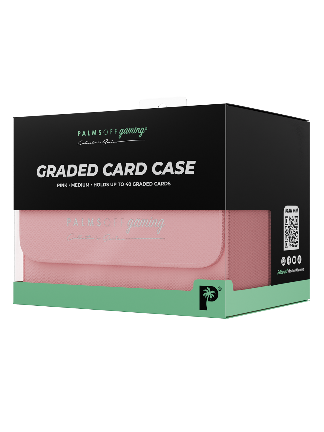 Collector's Series Graded Card Storage Case - Medium - Pink