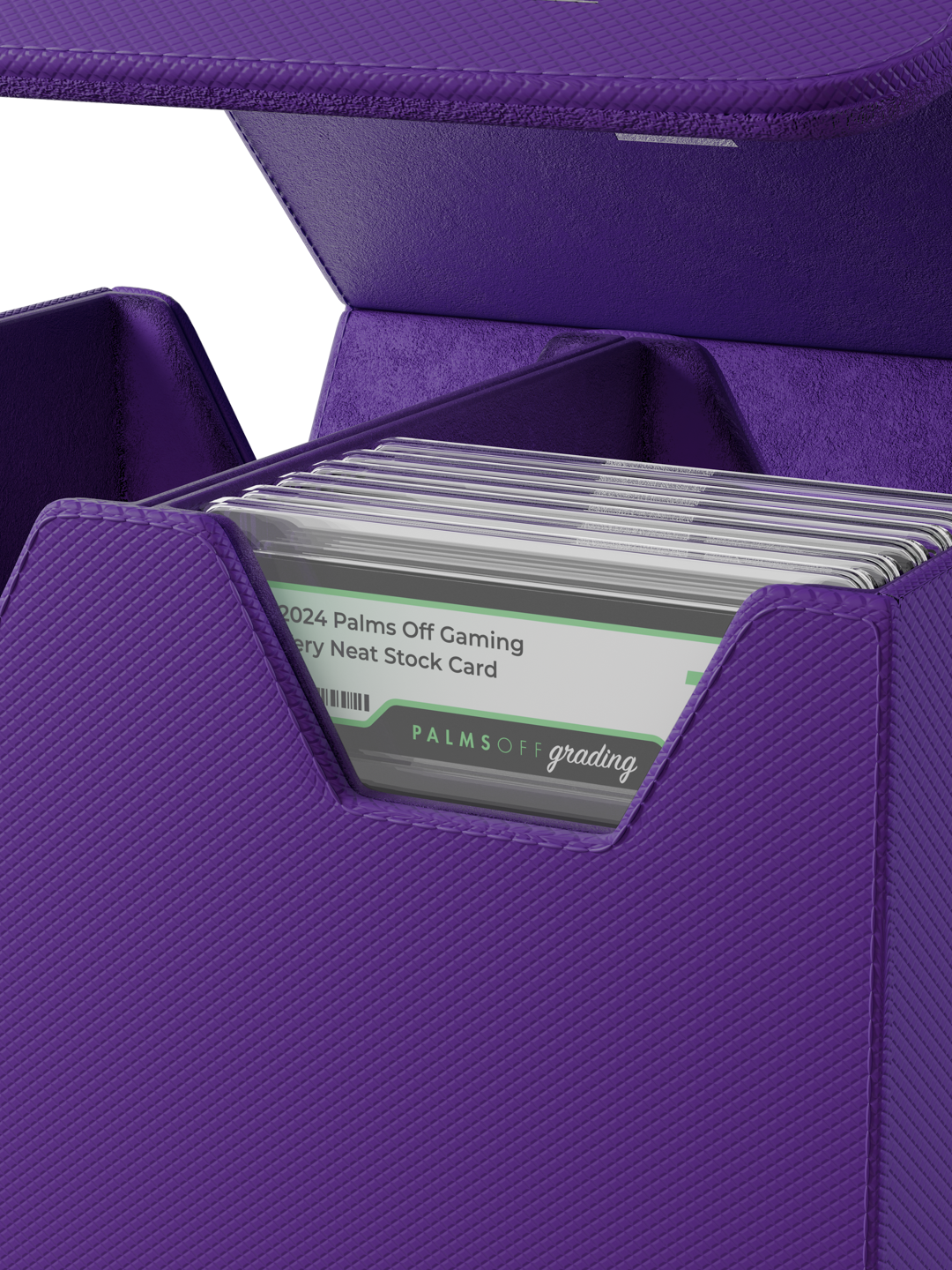 Collector's Series Graded Card Storage Case - Medium - Purple