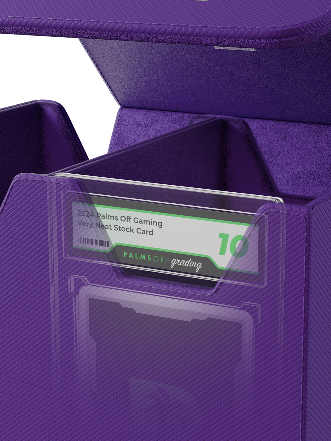 Collector's Series Graded Card Storage Case - Medium - Purple