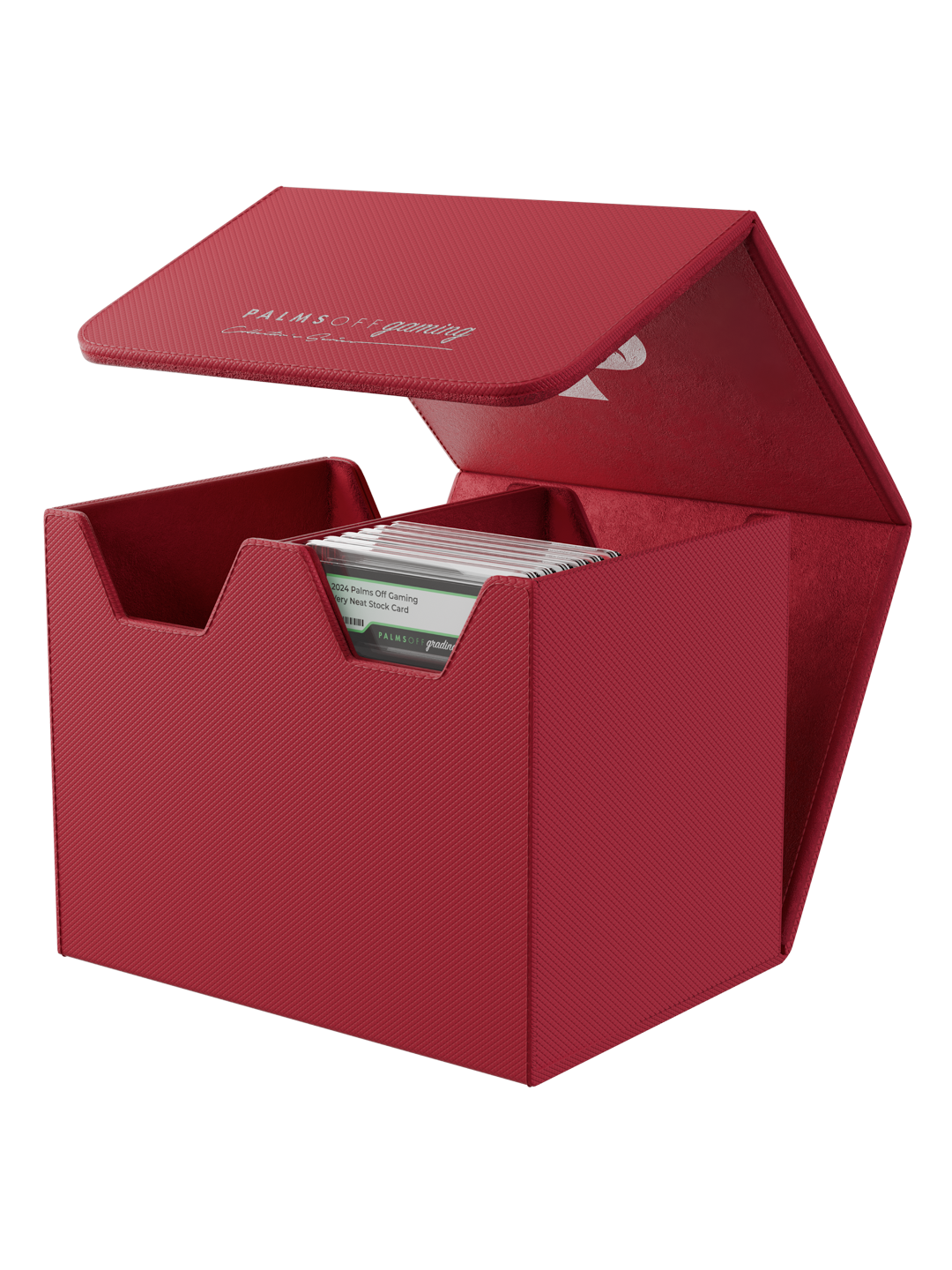 Collector's Series Graded Card Storage Case - Medium - Red