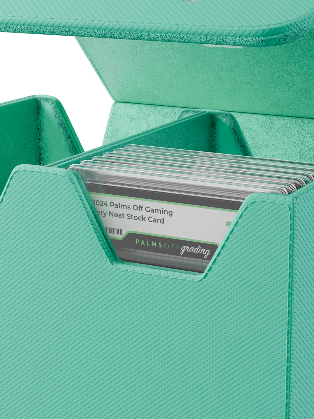 Collector's Series Graded Card Storage Case - Medium - Turquoise