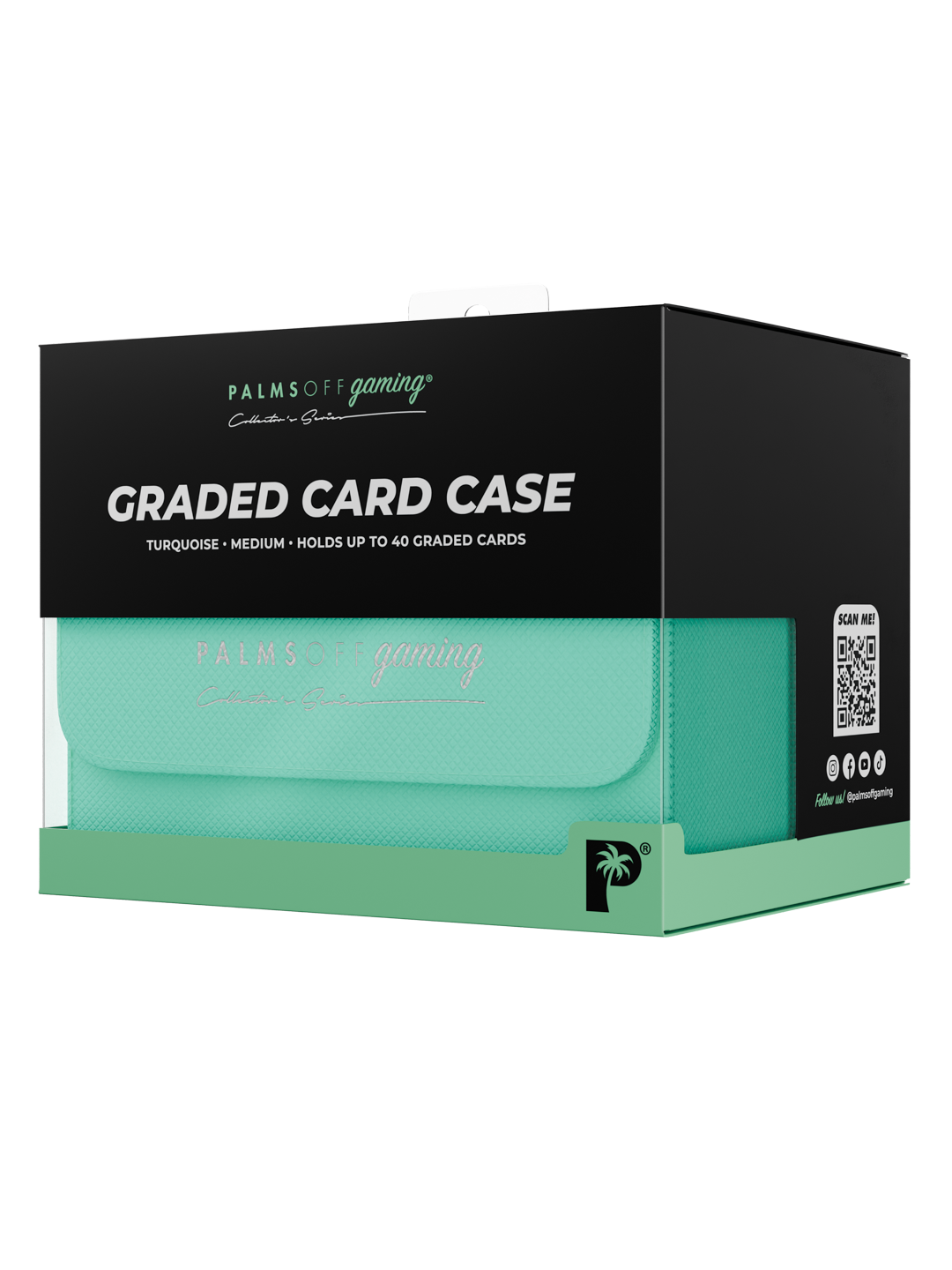Collector's Series Graded Card Storage Case - Medium - Turquoise