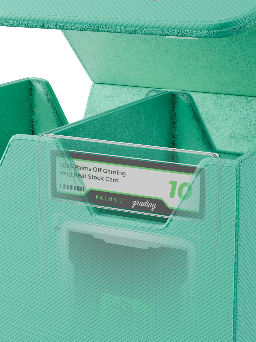 Collector's Series Graded Card Storage Case - Medium - Turquoise