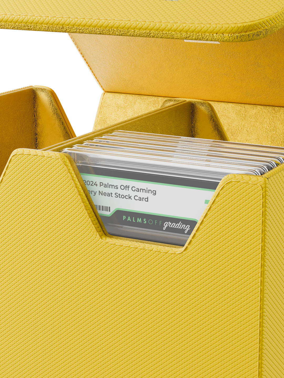 Collector's Series Graded Card Storage Case - Medium - Yellow