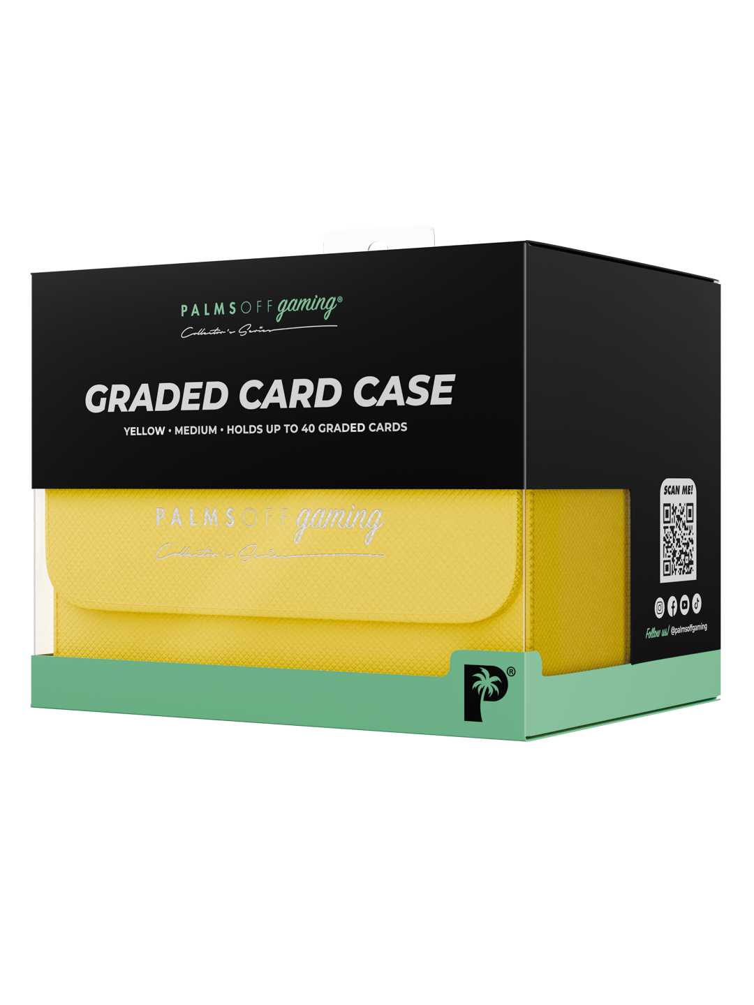 Collector's Series Graded Card Storage Case - Medium - Yellow