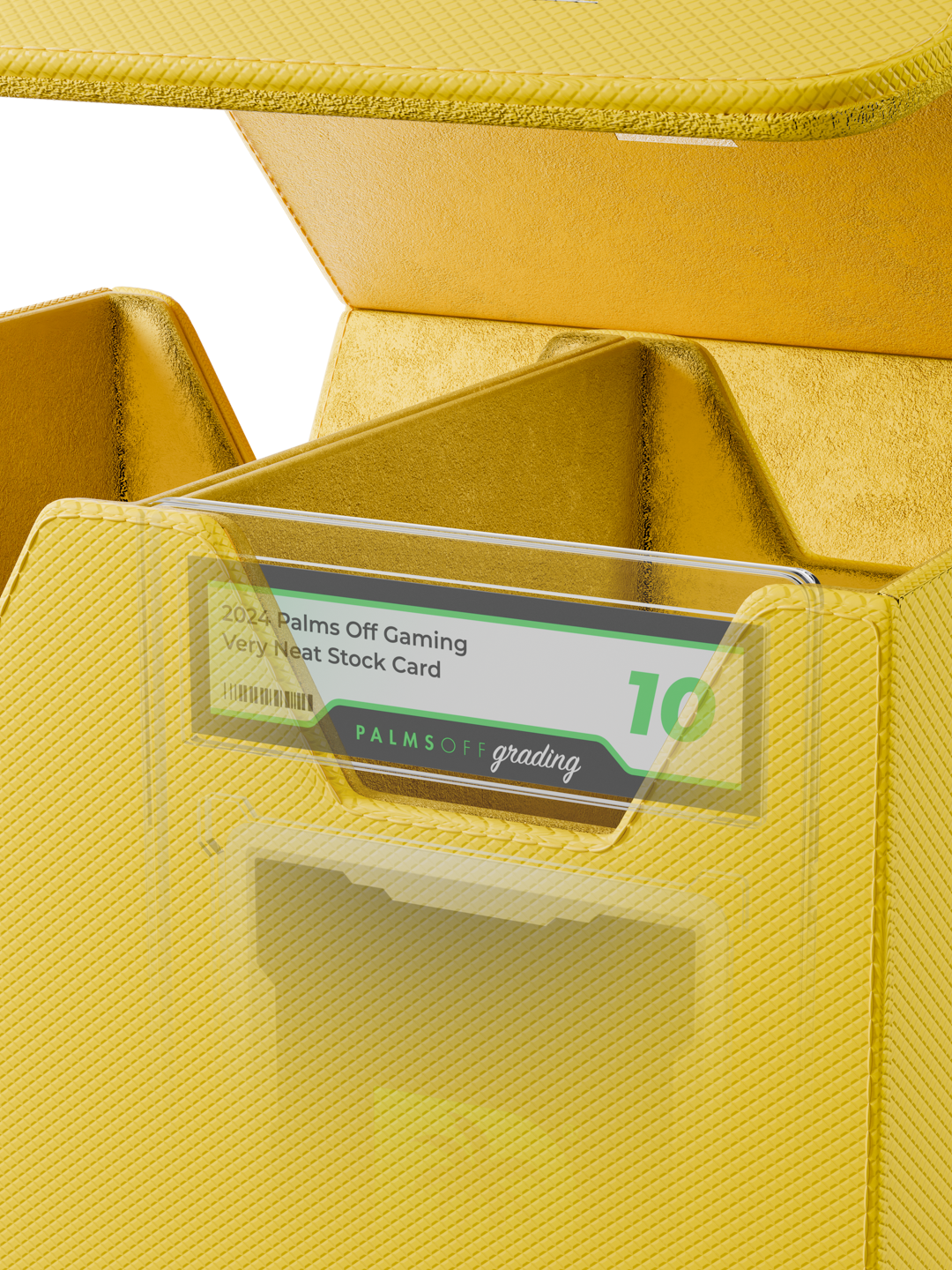 Collector's Series Graded Card Storage Case - Medium - Yellow