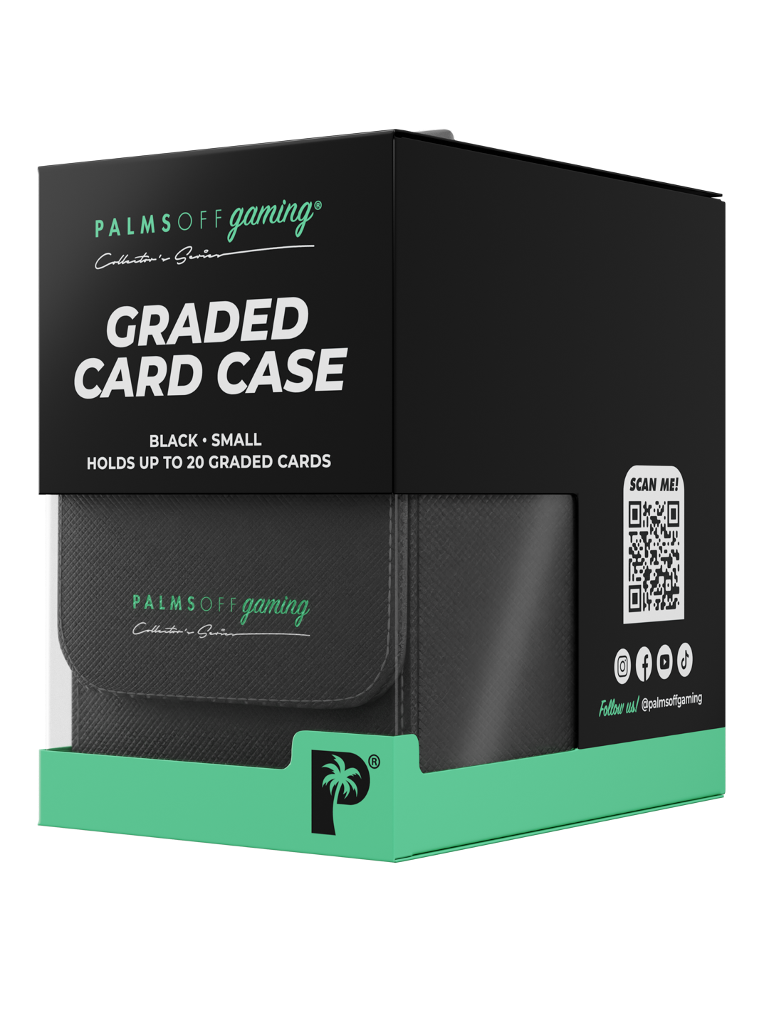 Collector's Series Graded Card Storage Case - Small - Black