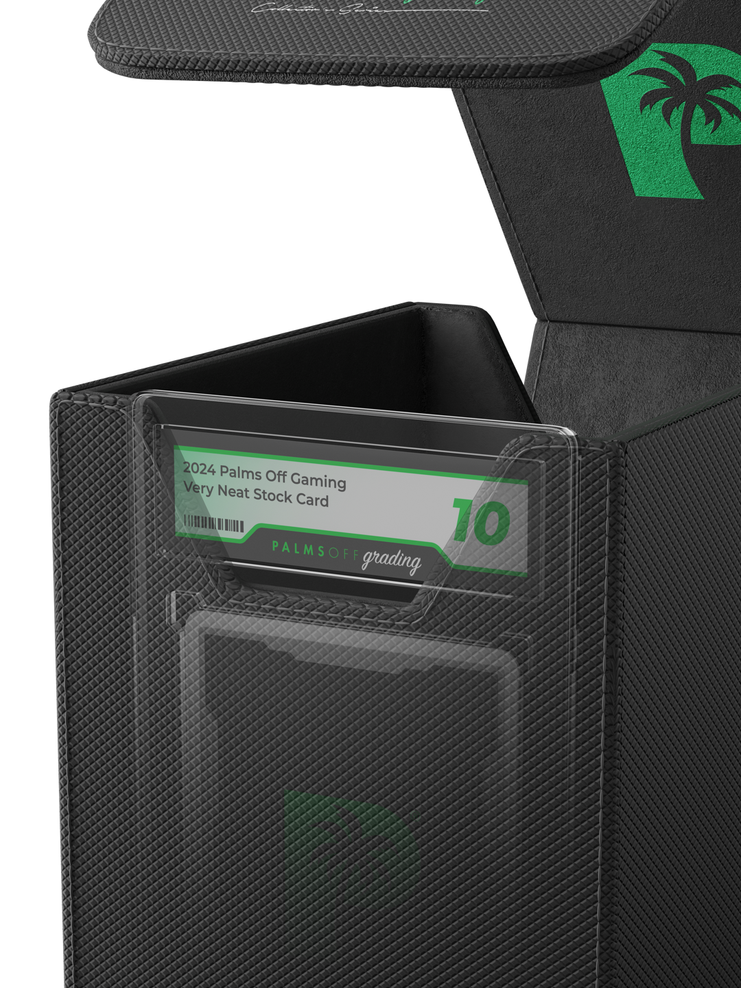 Collector's Series Graded Card Storage Case - Small - Black