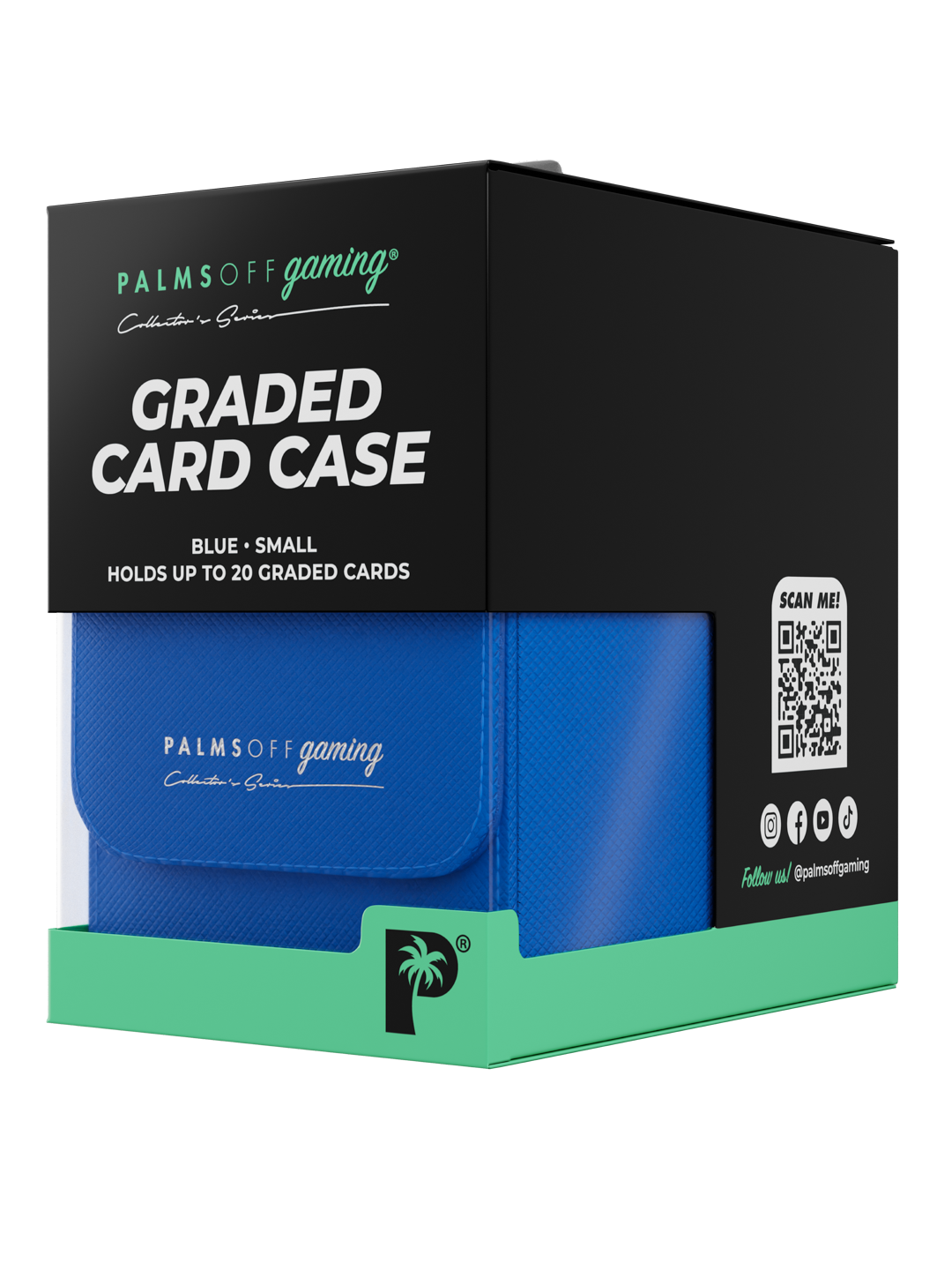 Collector's Series Graded Card Storage Case - Small - Blue