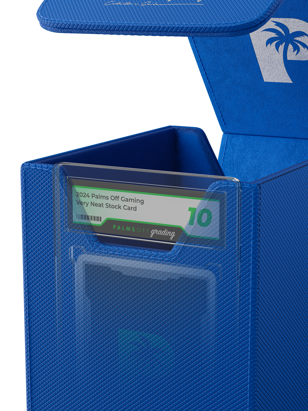 Collector's Series Graded Card Storage Case - Small - Blue