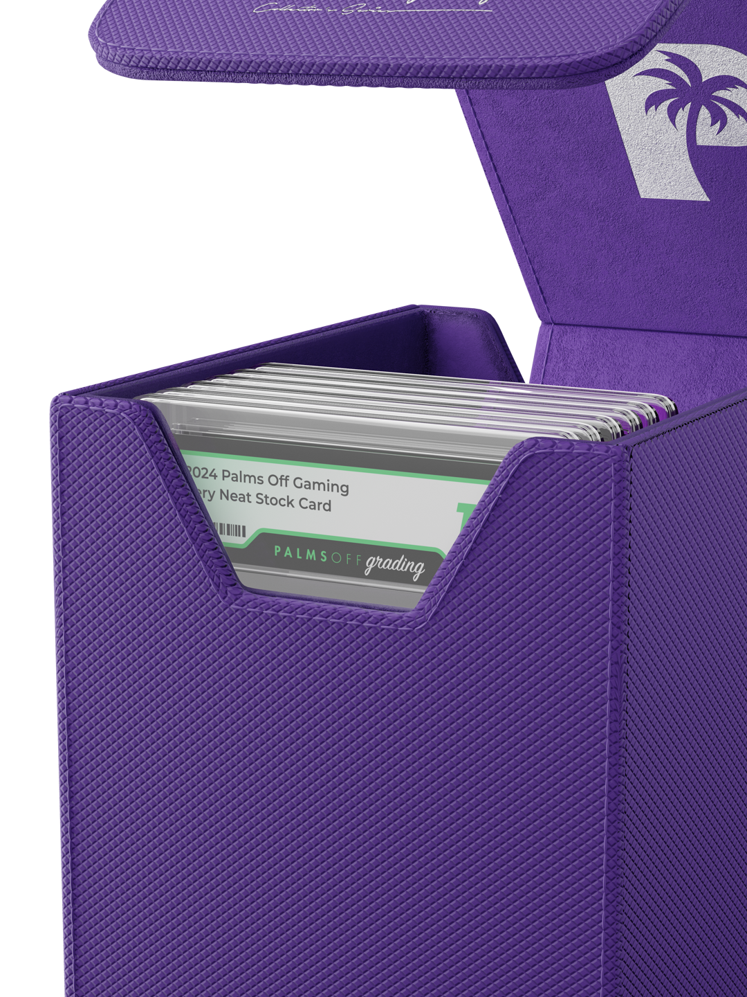 Collector's Series Graded Card Storage Case - Small - Purple