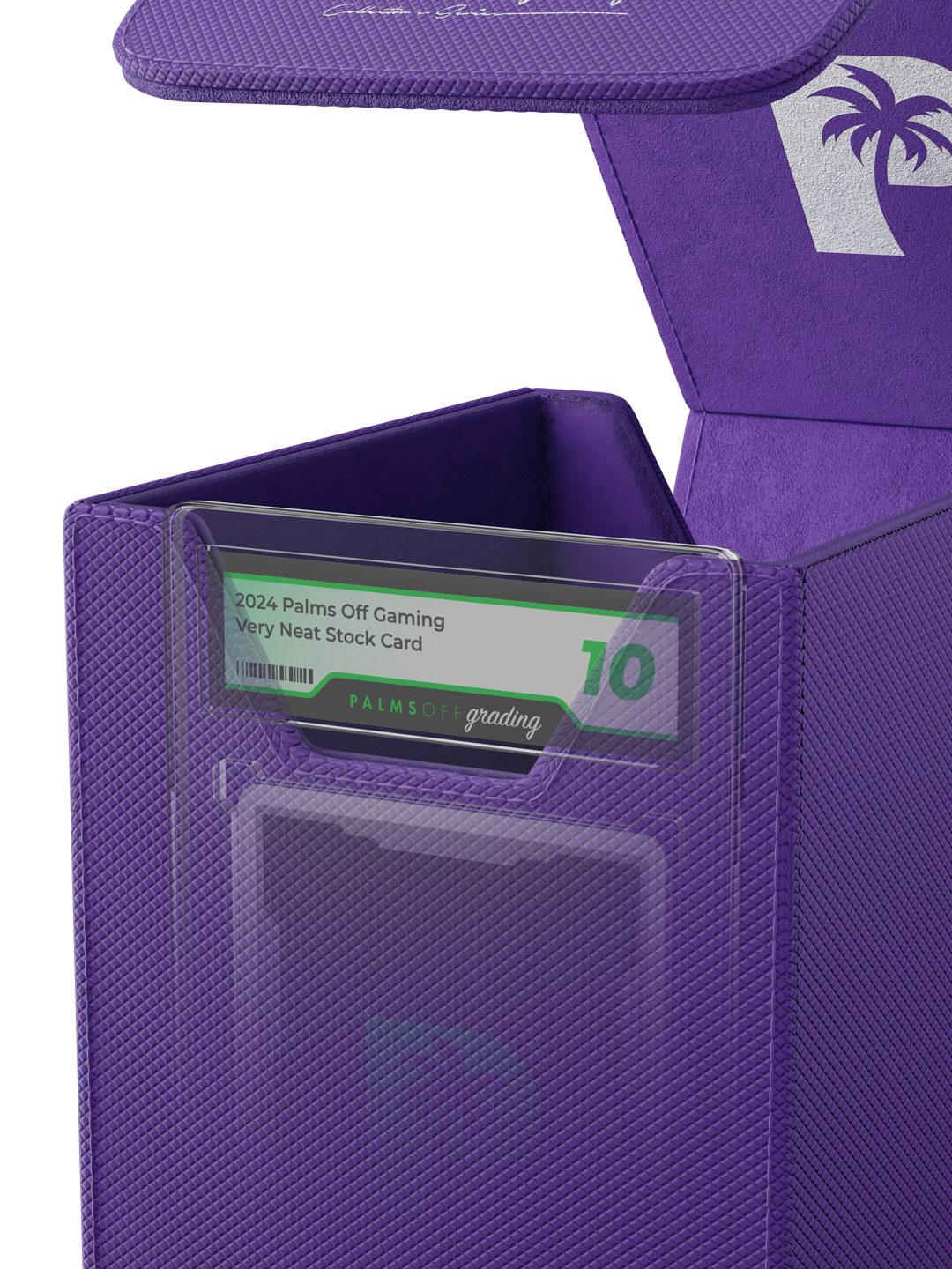 Collector's Series Graded Card Storage Case - Small - Purple