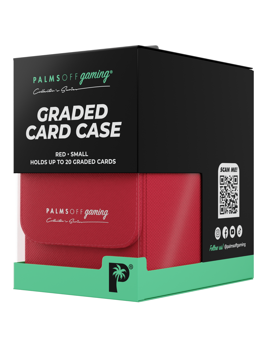 Collector's Series Graded Card Storage Case - Small - Red