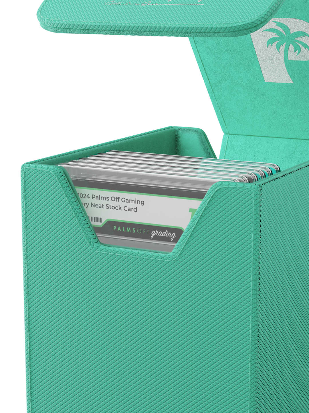 Collector's Series Graded Card Storage Case - Small - Turquoise
