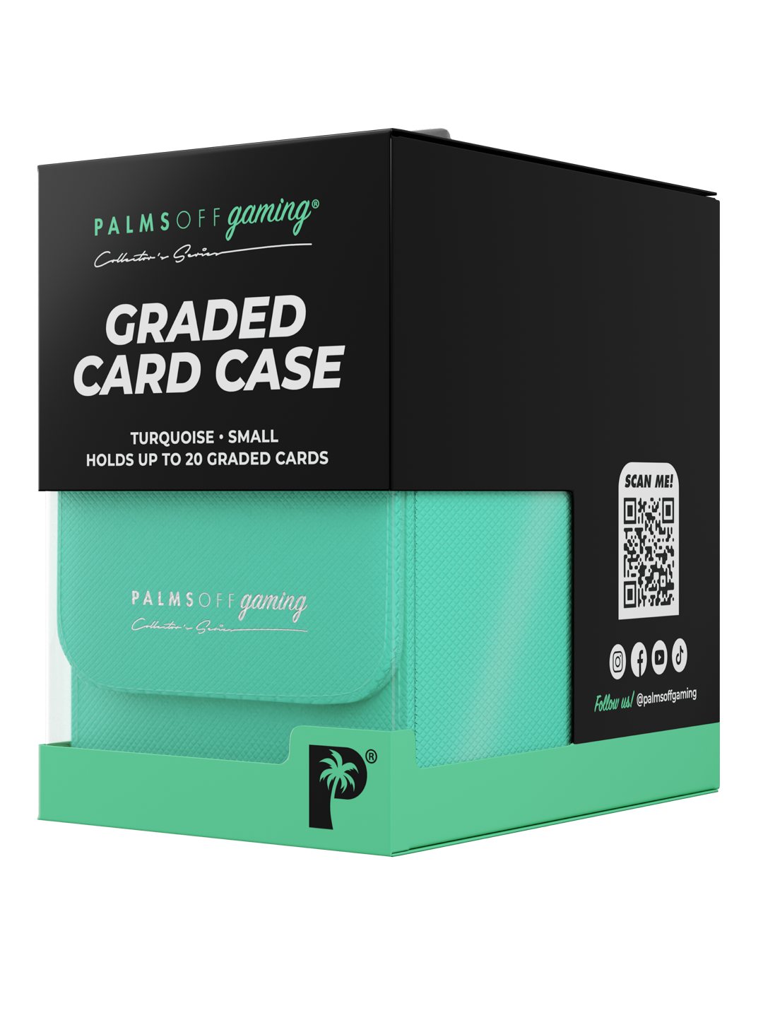 Collector's Series Graded Card Storage Case - Small - Turquoise