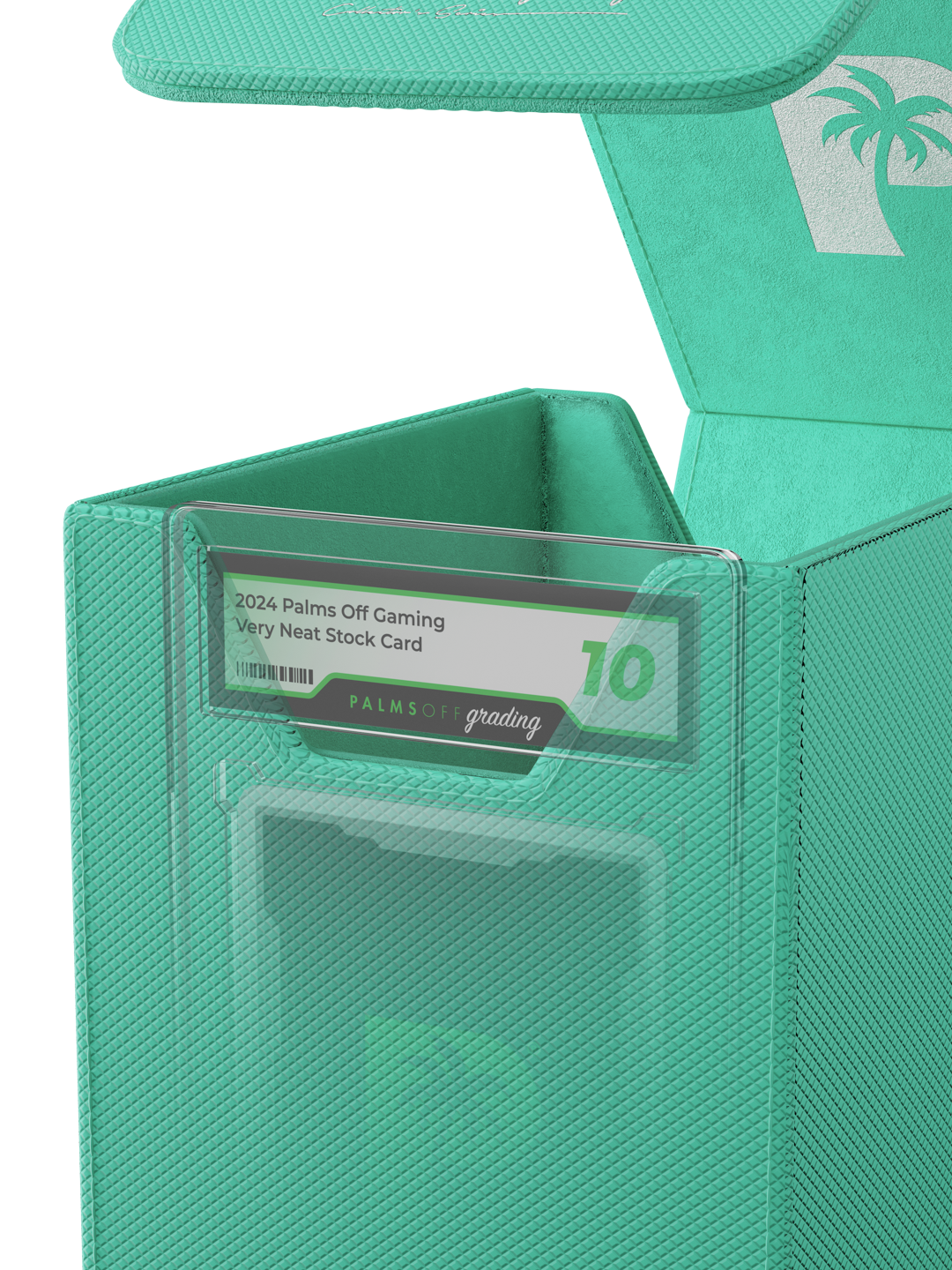 Collector's Series Graded Card Storage Case - Small - Turquoise