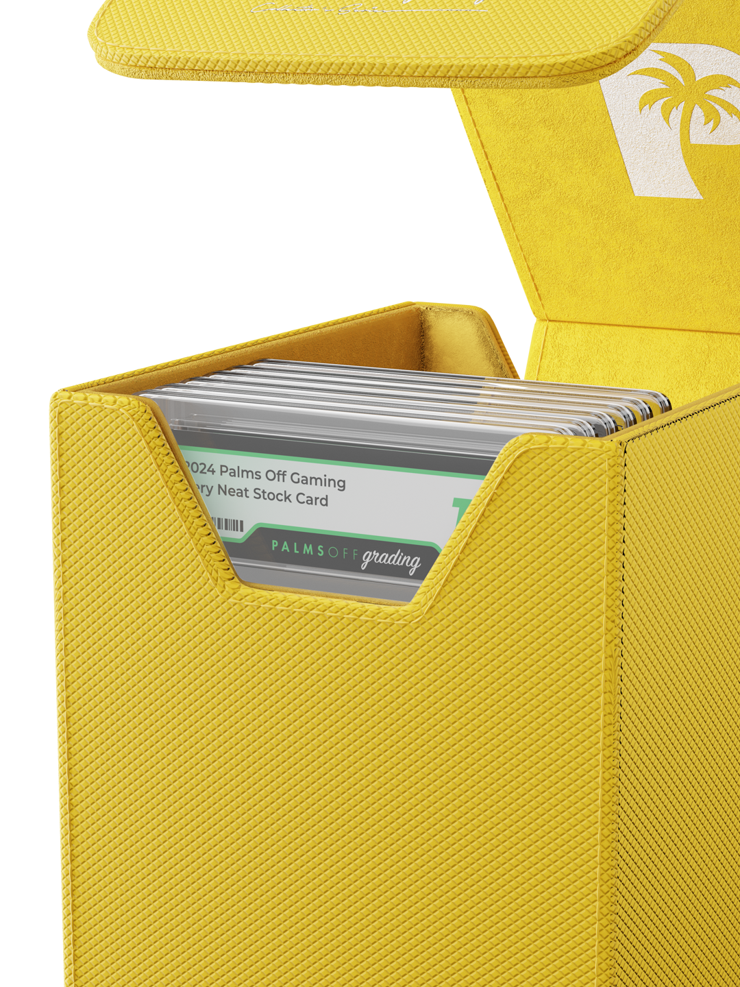 Collector's Series Graded Card Storage Case - Small - Yellow