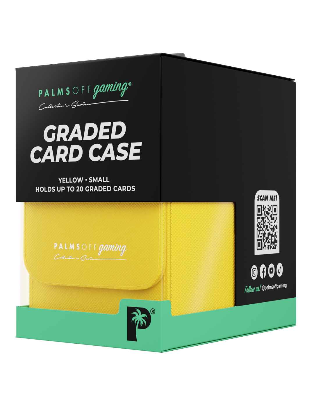 Collector's Series Graded Card Storage Case - Small - Yellow