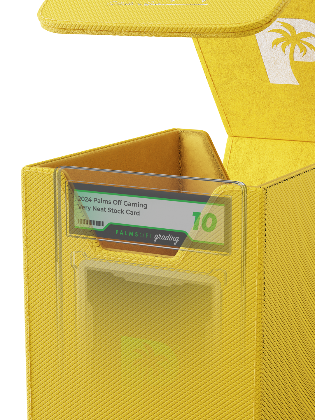 Collector's Series Graded Card Storage Case - Small - Yellow